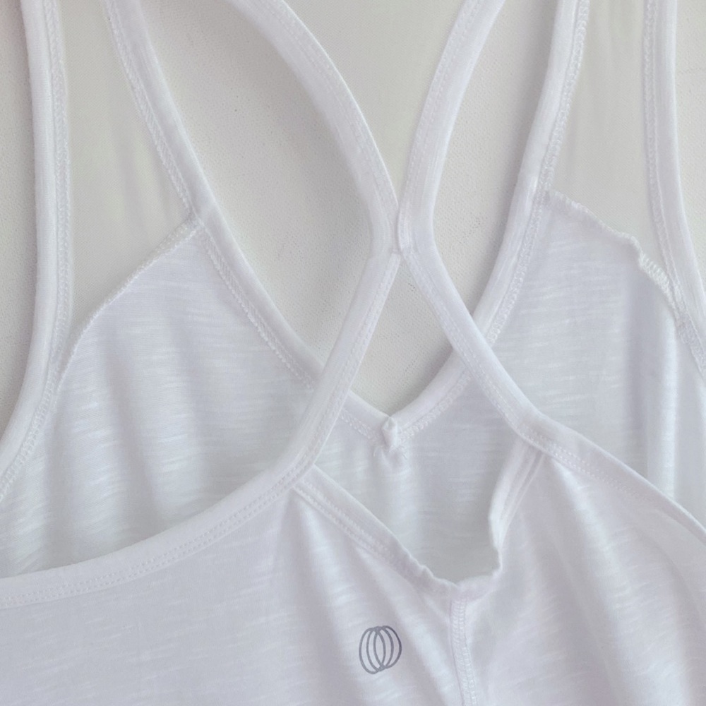 Balance CoverUp Collection‎ White Racerback Tank, Size S - Picture 6 of 6